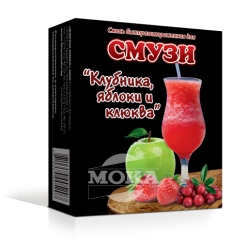 Mélange surgelé pour SMOOTHIE  Fraise, pomme et canneberge 